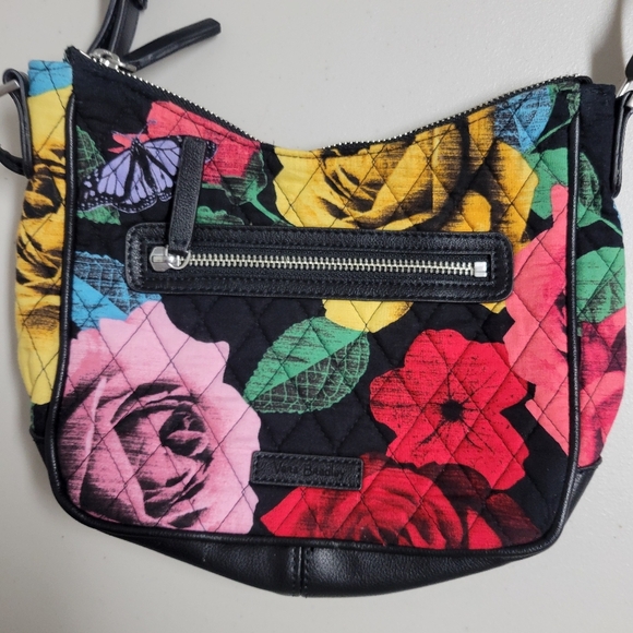 Vera Bradley Mini Vivian Crossbody  Havana Rose Shoulder Bag. - Picture 4 of 12